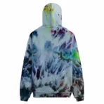 Blue Kith Advisory Board Crystals Tie Dye Hoodie Back