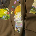 Brown Advisory Board Crystals Planet Saving 2 Hoodie Close View