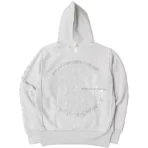 Grey Advisory Board Crystals Planet Saving 2 Hoodie Back View