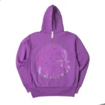 Purple Advisory Board Crystals Planet Saving 2 Hoodie Back View