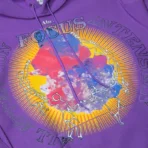 Purple Advisory Board Crystals Planet Saving 2 Hoodie Close View