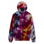 Purple/Gold Kith X Advisory Board Crystals Tie Dye Hoodie