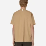 Beige Advisory Board Crystals Pocket T-Shirt Back View