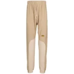 Beige Advisory Board Crystals tri-tone track pants