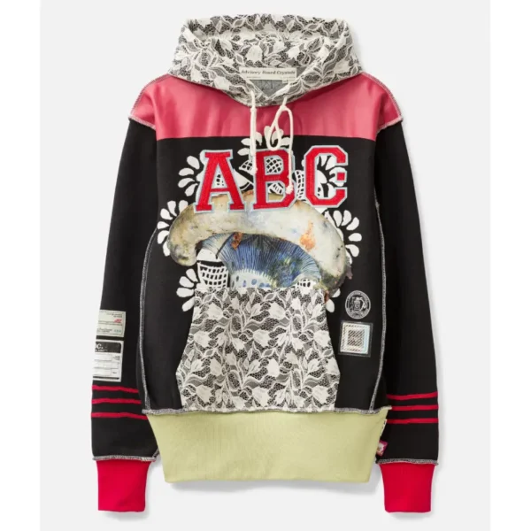 Black ABC Planet Saving Information Fungi Edition 2 Hoodie