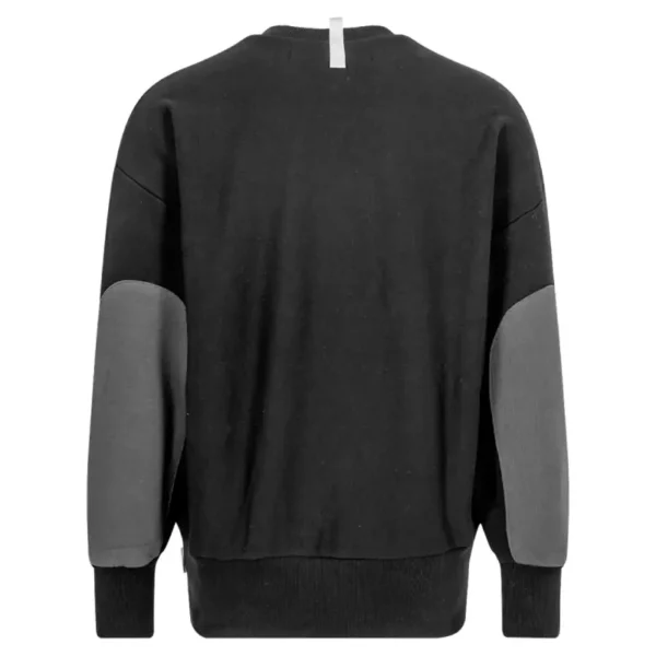 Black ABC Tri-Tone logo-embroidered sweatshirt Back - Advisory Board Crystals