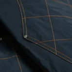 Black ABCD Hyperlightweight Nylon Ripstop Shirt Close View