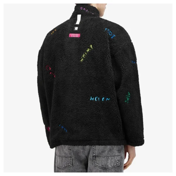 Black Abc. R.I.P. Society Jacket Back