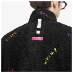 Black Abc. R.I.P. Society Jacket Close