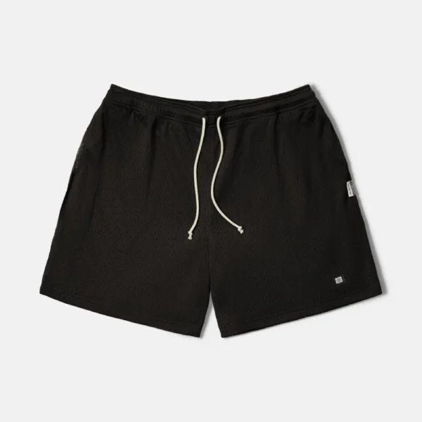 Black Advisory Board Crystals 123 Mesh Shorts