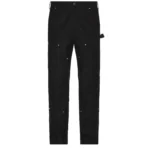 Black Advisory Board Crystals Crystal Rivet Lace Pant
