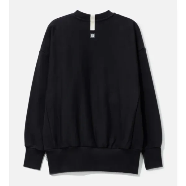 Black Advisory Board Crystals I Am an Executive Sweatshirt Back