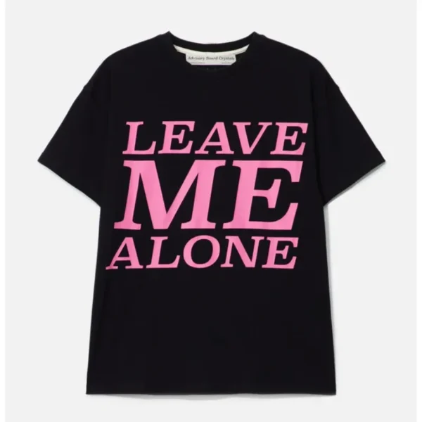 Black Advisory Board Crystals Leave Me Alone Tee