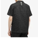 Black Advisory Board Crystals Pacifist Vacation Shirt Back