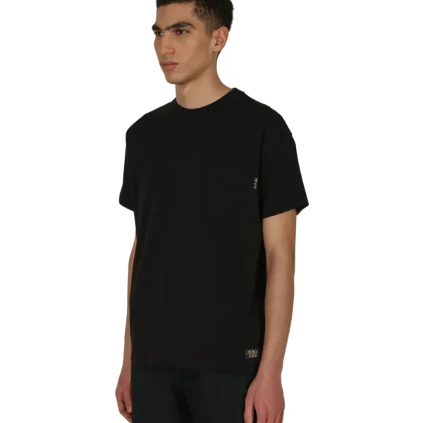 Black Advisory Board Crystals Pocket T-Shirt Side View