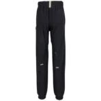 Black Advisory Board Crystals Tri-Tone Track pants Back