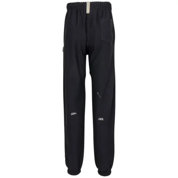 Black Advisory Board Crystals Tri-Tone Track pants Back