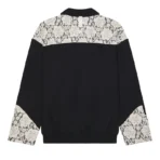 Black Advisory Board Crystals Western Shirt Style Crewneck Back