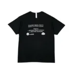 Black Advisory Board Crystals X J Balvin T-shirt Back View