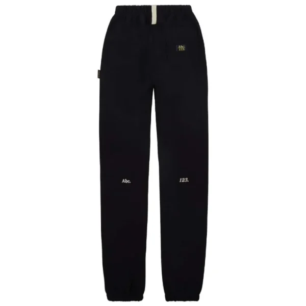 Black Advisory Board Crystals123 Sweatpant Back