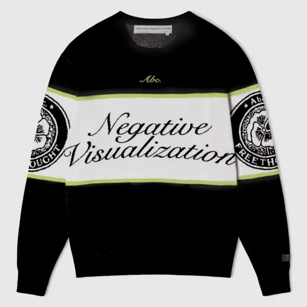 Black Onyx Abc Negative Visualization Sweater