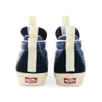 Blue Advisory Board Crystals Vans Sk8-Hi EXT Shoes Back