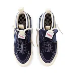 Blue Advisory Board Crystals Vans Sk8-Hi EXT Shoes Upper Side