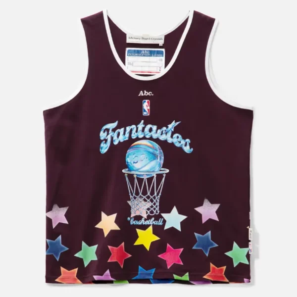 Burgundy Advisory Board Crystals Team Jersey