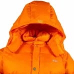 Carnelian Orange ABC 12(3) Puffer Jacket Close