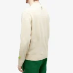 Cream ABC. American Consciousness Crewneck Sweater Back View