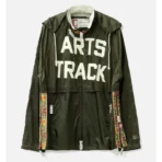 Dark Green ABC Arts Track Ripstop Jacket