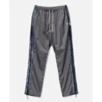 Dark Grey Advisory Board Crystals Ripstop Zip-Up Pant