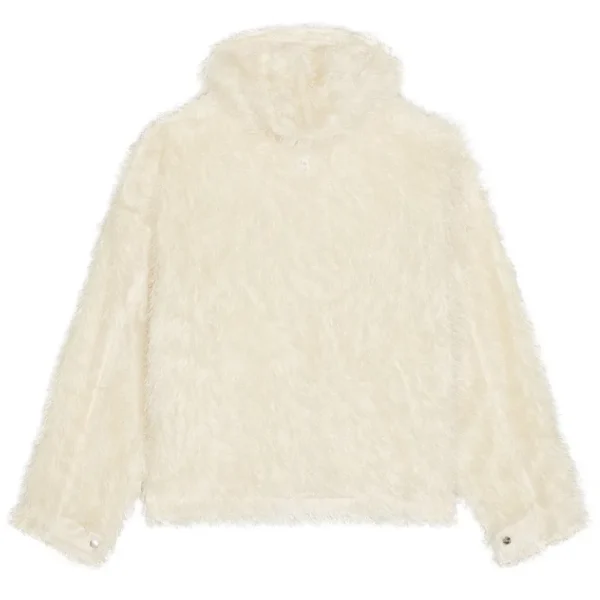 Ecru Advisory Board Crystals On The Fringe Jacket Back Side