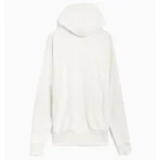 Gray ABC Hologram French Terry Hoodie Back View