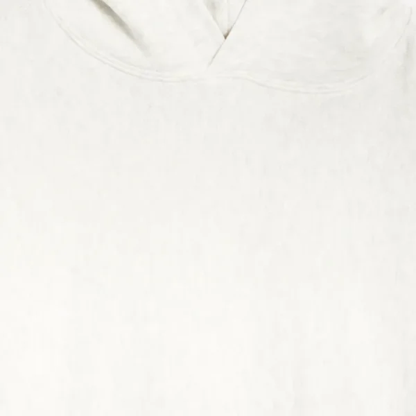 Gray ABC Hologram French Terry Hoodie Close View