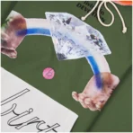 Green Advisory Board Crystals April Birthstone Hoodie Close