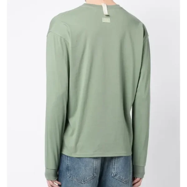 Green Advisory Board Crystals long-sleeved T-shirt Back - Advisory Board Crystals