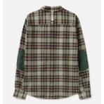 Green Check ABC Book Sale Plaid Shirt Back