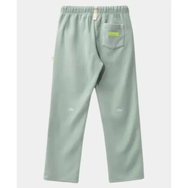 Grey ABC People's Pharmacist Fleece Pant Back View