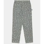 Grey ABCD Crystal Rivet DBI Knee Pant