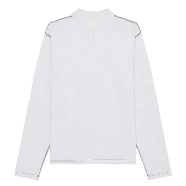 Grey Advisory Board Crystals Anti-celebrity Polo Rugby Shirt Back