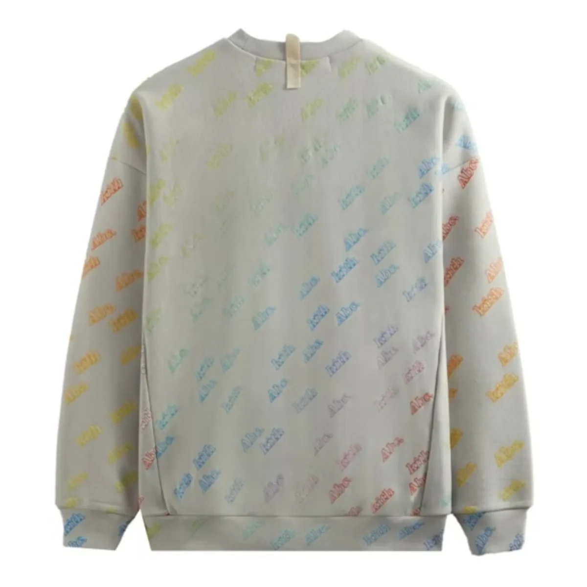 Grey Kith Advisory Board Crystals Rainbow Print Crewneck Back