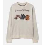 Light Beige ABC Best Children Knit Sweater