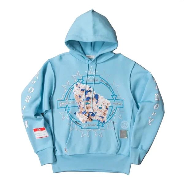 Light Blue Advisory Board Crystals Planet Saving 2 Hoodie