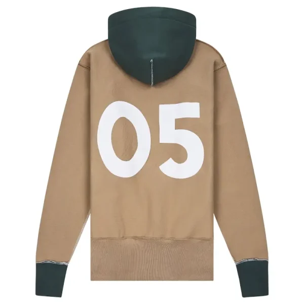 Light Brown Advisory Board Crystals May Birthstone Hoodie Back