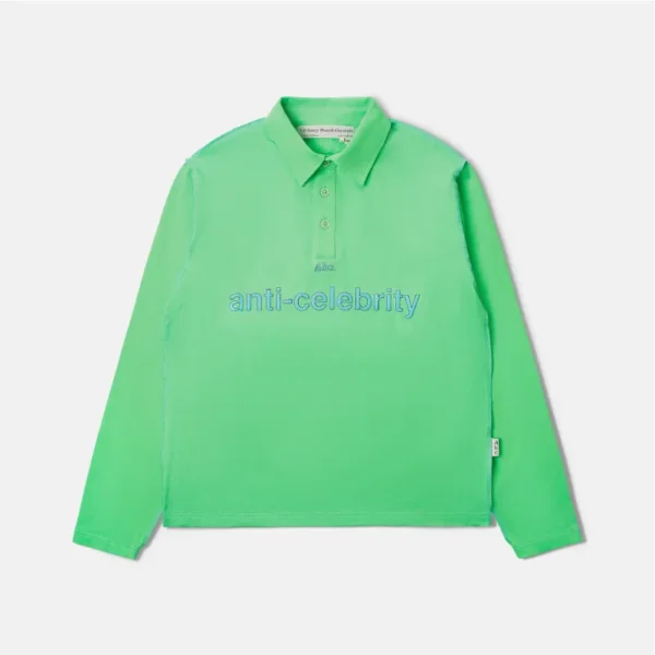 Light Green ABC Anti-Celebrity Polo Rugby Shirt