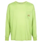 Light Green ABC lightweight pocket T-shirt