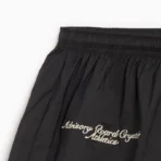 Men's Black Advisory Board Crystals Shorts Close View