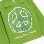 Men's Green ABC Peace Wading Jacket Back View