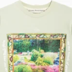 Men's Light Green ABC Voltaire T-Shirt Close View
